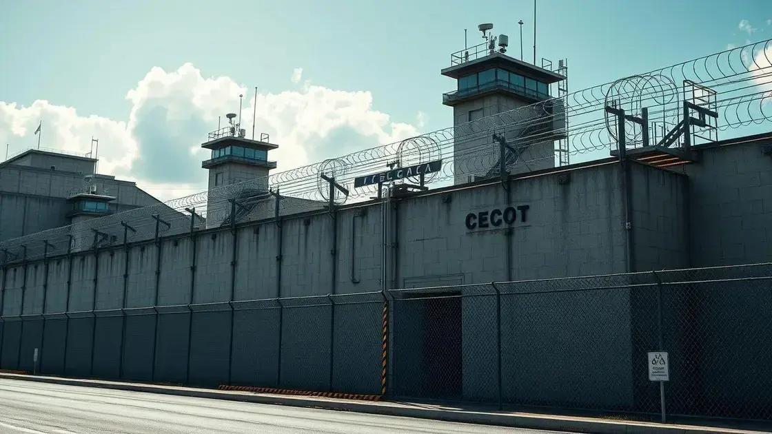 A look inside El Salvador’s high-security CECOT prison