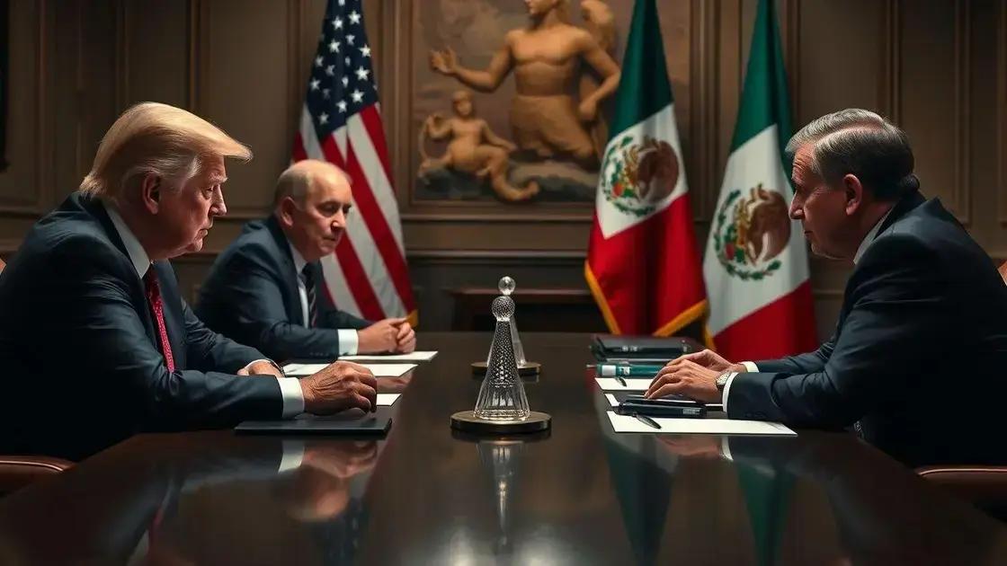 Trump escalates tariff threats in ongoing Mexico water dispute