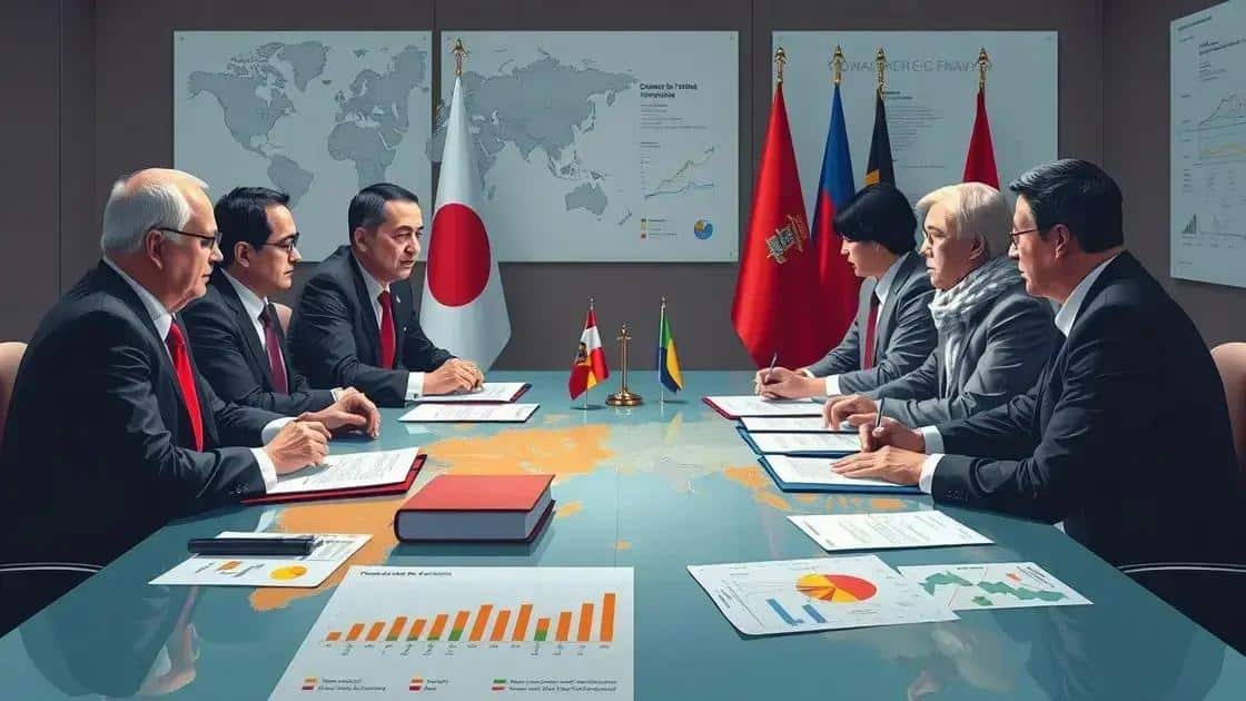 Impact of diplomacy on global trade
