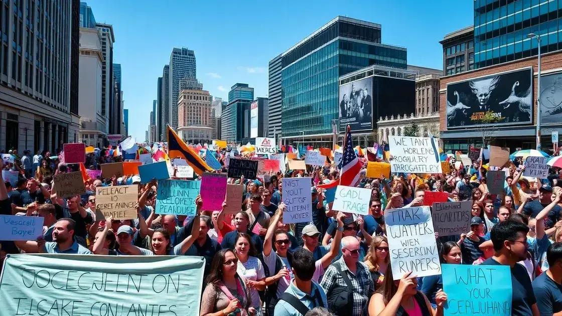 Protesters rally in opposition to Trump-era regulations