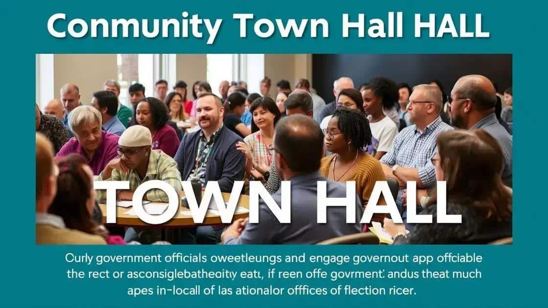 Engaging in local government decision-making