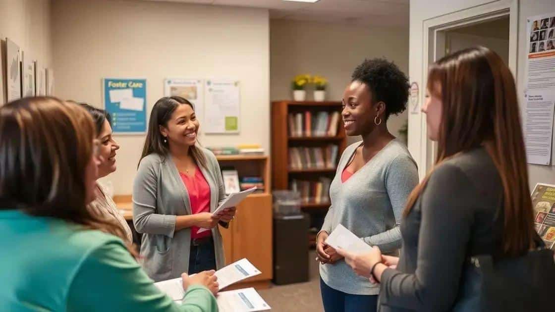 How to access foster care support services